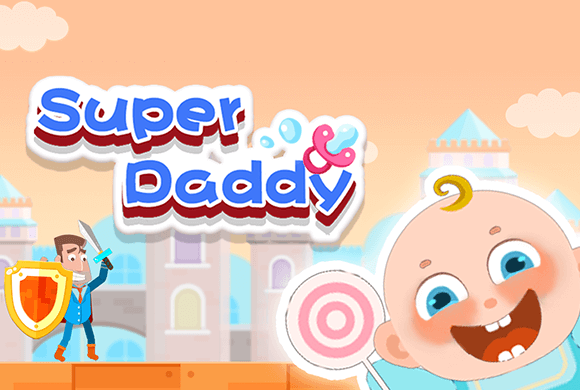 Become a super daddy and save the baby.